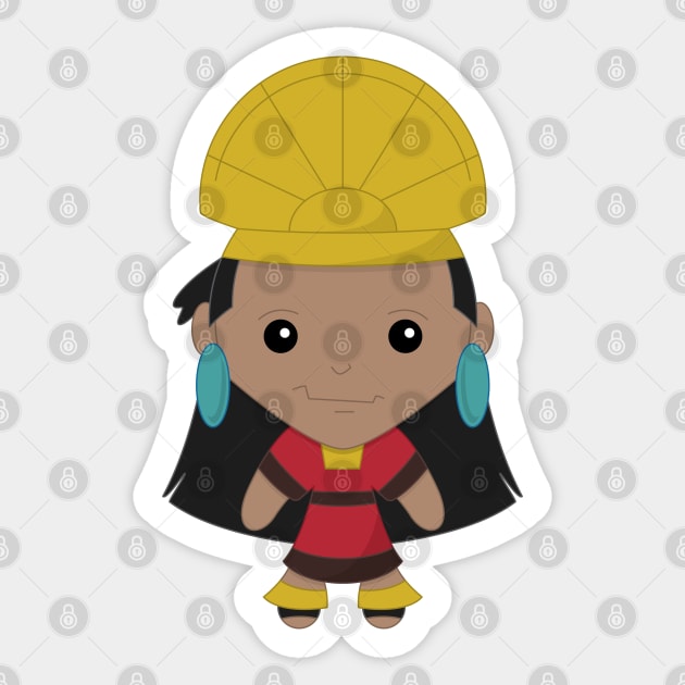 Mr Kuzco Sticker by gravelskies